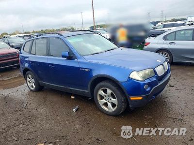 Czwarte zdjęcie samochodu z boku: 2007 BMW X3 3.0SI VIN:WBXPC93487WF04530 - miniatura