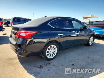 Trzecie zdjęcie samochodu z tyłu: 2018 NISSAN SENTRA SV VIN:3N1AB7AP9JY241861 - miniatura
