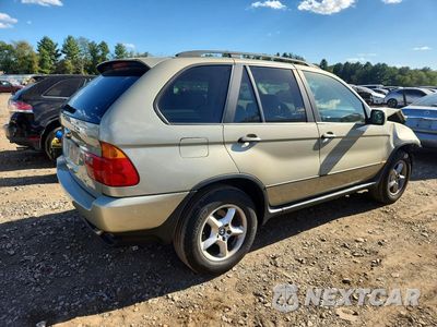 Trzecie zdjęcie samochodu z tyłu: 2001 BMW X5 3.0I VIN:WBAFA53541LM85185 - miniatura