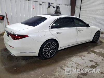 Trzecie zdjęcie samochodu z tyłu: 2022 MERCEDES-BENZ S 580 4MATIC VIN:W1K6G7GBXNA076113 - miniatura