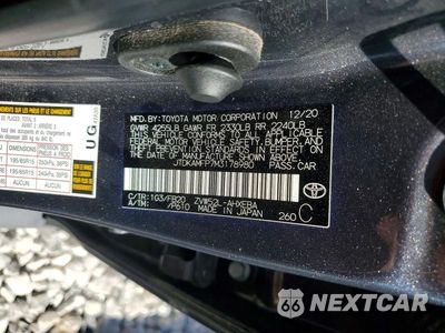 Zdjęcie 13 z 13 samochodu: 2021 TOYOTA PRIUS PRIME LE VIN:JTDKAMFP7M3178980 - miniatura