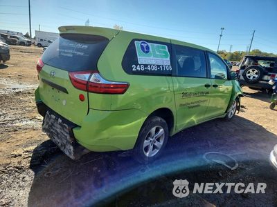 Trzecie zdjęcie samochodu z tyłu: 2015 TOYOTA SIENNA L 7-PASSENGER VIN:5TDZK3DCXFS593685 - miniatura