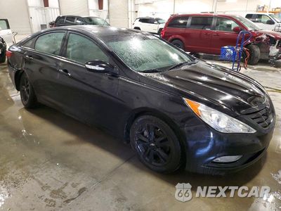Czwarte zdjęcie samochodu z boku: 2011 HYUNDAI SONATA LIMITED VIN:5NPEC4AC5BH228191 - miniatura