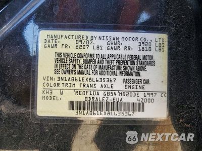 Zdjęcie 12 z 12 samochodu: 2008 NISSAN SENTRA VIN:3N1AB61EX8L635367 - miniatura