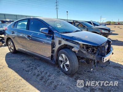 Czwarte zdjęcie samochodu z boku: 2018 HYUNDAI IONIC VIN:KMHC75LC9JU090508 - miniatura