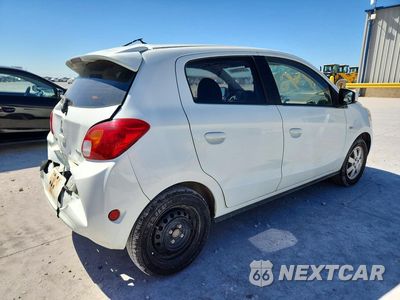 Trzecie zdjęcie samochodu z tyłu: 2015 MITSUBISHI MIRAGE DE VIN:ML32A3HJ9FH007790 - miniatura