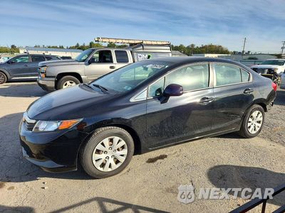 2012 HONDA CIVIC LX 2HGFB2F51CH306046 - główne zdjęcie licytacji z USA - miniatura