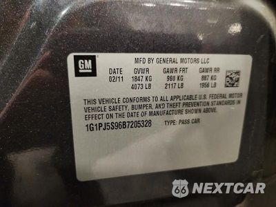 Zdjęcie 12 z 12 samochodu: 2011 CHEVROLET CRUZE ECO VIN:1G1PJ5S96B7205328 - miniatura