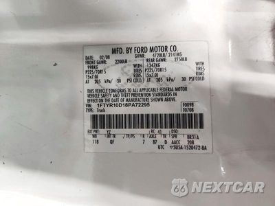 Zdjęcie 12 z 12 samochodu: 2008 FORD RANGER VIN:1FTYR10D18PA72295 - miniatura