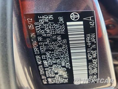 Zdjęcie 13 z 13 samochodu: 2012 TOYOTA YARIS 5-DOOR SE VIN:JTDKTUD36CD533186 - miniatura