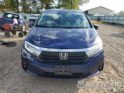Piąte zdjęcie samochodu w środku: 2022 HONDA ODYSSEY EX VIN:5FNRL6H57NB035211 - miniatura