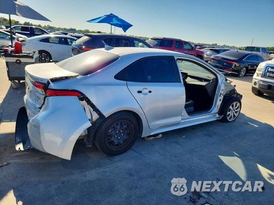 Trzecie zdjęcie samochodu z tyłu: 2021 TOYOTA COROLLA LE VIN:5YFEPMAE3MP249259 - miniatura