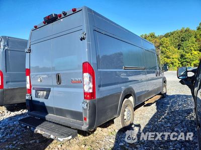 Trzecie zdjęcie samochodu z tyłu: 2021 RAM PROMASTER 3500 DELIVERY VAN VIN:3C6MRVJG7ME550011 - miniatura