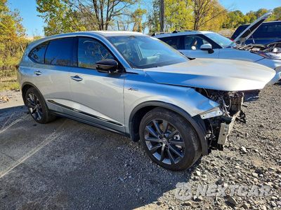 Czwarte zdjęcie samochodu z boku: 2025 ACURA MDX A-SPEC VIN:5J8YE1H09SL028543 - miniatura
