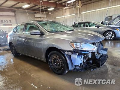 Czwarte zdjęcie samochodu z boku: 2018 NISSAN SENTRA S VIN:3N1AB7AP2JY285720 - miniatura
