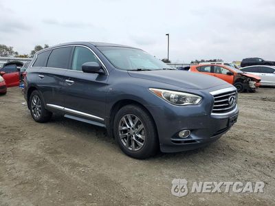 Czwarte zdjęcie samochodu z boku: 2014 INFINITI QX60 BASE VIN:5N1AL0MM6EC522979 - miniatura