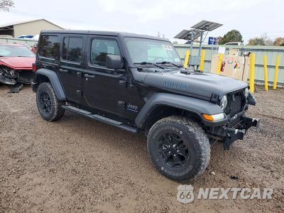 Czwarte zdjęcie samochodu z boku: 2023 JEEP WRANGLER 4XE VIN:1C4JJXN6XPW592098 - miniatura