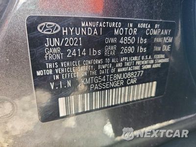 Zdjęcie 13 z 13 samochodu: 2022 GENESIS G70 3.3T STANDARD VIN:KMTG54TE8NU088277 - miniatura