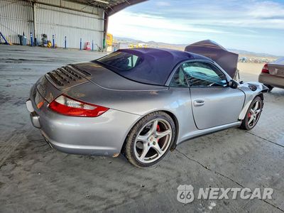 Trzecie zdjęcie samochodu z tyłu: 2008 PORSCHE 911 CARRERA S CABRIOLET VIN:WP0CB29978S776761 - miniatura