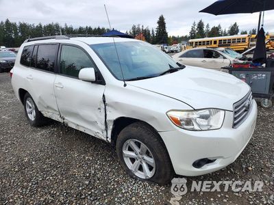 Czwarte zdjęcie samochodu z boku: 2009 TOYOTA HIGHLANDER BASE VIN:JTEES41A892146612 - miniatura
