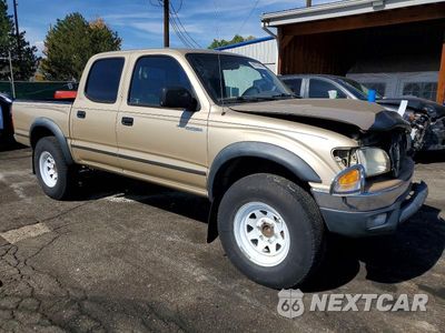 Czwarte zdjęcie samochodu z boku: 2002 TOYOTA TACOMA DOUBLE CAB PRERUNNER VIN:5TEGN92N72Z010959 - miniatura