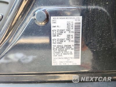 Zdjęcie 13 z 13 samochodu: 2016 NISSAN ROGUE SV VIN:5N1AT2MV2GC802793 - miniatura