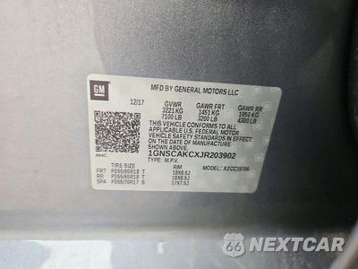Zdjęcie 13 z 13 samochodu: 2018 CHEVROLET TAHOE C1500 LS VIN:1GNSCAKCXJR203902 - miniatura