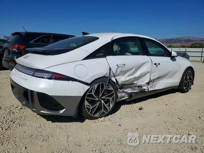 Trzecie zdjęcie samochodu z tyłu: 2023 HYUNDAI IONIQ 6 LIMITED VIN:KMHM54AA2PA035530 - miniatura