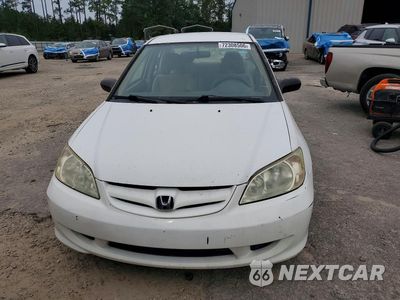 Piąte zdjęcie samochodu w środku: 2004 HONDA CIVIC LX VIN:2HGES16514H638379 - miniatura