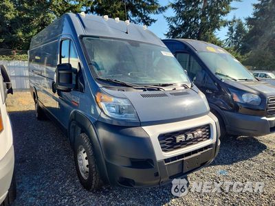 Czwarte zdjęcie samochodu z boku: 2019 RAM PROMASTER 3500 DELIVERY VAN VIN:3C6URVJG1KE551362 - miniatura