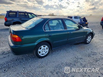 Trzecie zdjęcie samochodu z tyłu: 2000 HONDA CIVIC EX VIN:1HGEJ8647YL067461 - miniatura