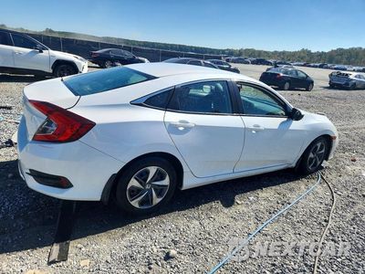 Trzecie zdjęcie samochodu z tyłu: 2020 HONDA CIVIC LX VIN:2HGFC2F6XLH568816 - miniatura