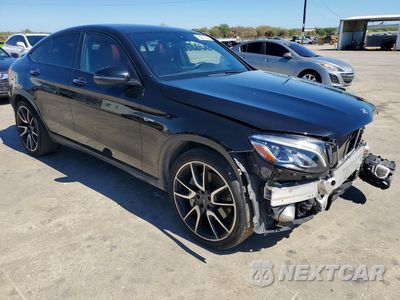 Czwarte zdjęcie samochodu z boku: 2019 MERCEDES-BENZ GLC COUPE 43 4MATIC AMG VIN:WDC0J6EB6KF542384 - miniatura
