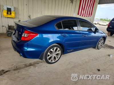 Trzecie zdjęcie samochodu z tyłu: 2012 HONDA CIVIC SI VIN:2HGFB6E50CH702087 - miniatura