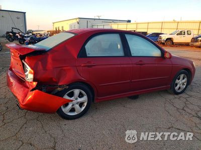 Trzecie zdjęcie samochodu z tyłu: 2008 KIA SPECTRA VIN:KNAFE121385017300 - miniatura