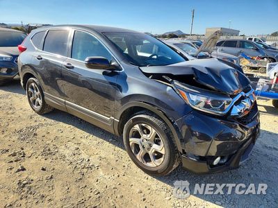 Czwarte zdjęcie samochodu z boku: 2019 HONDA CR-V EXL VIN:5J6RW2H88KA010360 - miniatura
