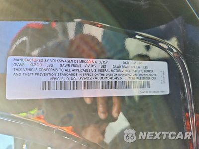 Zdjęcie 12 z 12 samochodu: 2011 VOLKSWAGEN JETTA SE VIN:3VWDZ7AJ8BM345426 - miniatura