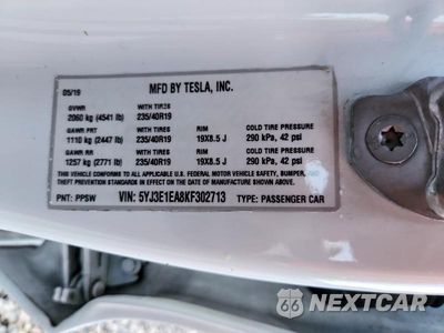 Zdjęcie 13 z 13 samochodu: 2019 TESLA MODEL 3 VIN:5YJ3E1EA8KF302713 - miniatura