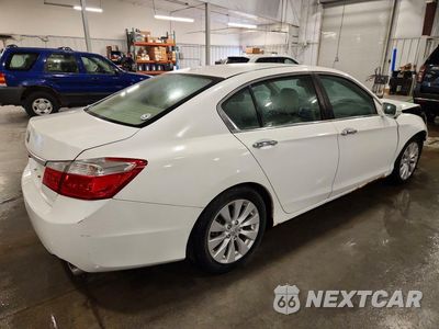 Trzecie zdjęcie samochodu z tyłu: 2013 HONDA ACCORD EXL VIN:1HGCR2F89DA189857 - miniatura