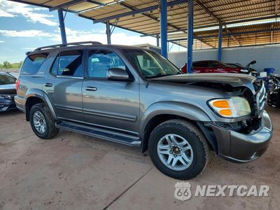 Czwarte zdjęcie samochodu z boku: 2003 TOYOTA SEQUOIA LIMITED VIN:5TDZT38A73S169981 - miniatura