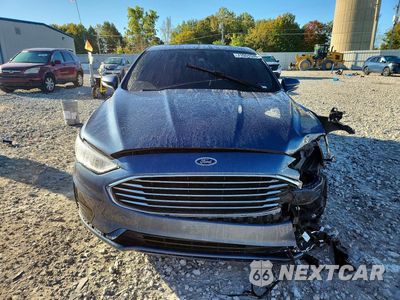 Piąte zdjęcie samochodu w środku: 2019 FORD FUSION SEL VIN:3FA6P0MU2KR131149 - miniatura