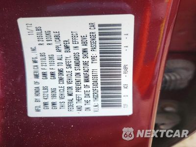 Zdjęcie 13 z 13 samochodu: 2013 HONDA ACCORD SPORT VIN:1HGCR2F5XDA059771 - miniatura