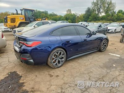 Trzecie zdjęcie samochodu z tyłu: 2023 BMW 430XI GRAN COUPE VIN:WBA73AV01PFP52251 - miniatura