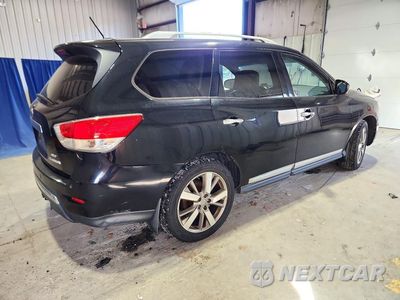 Trzecie zdjęcie samochodu z tyłu: 2014 NISSAN PATHFINDER S VIN:5N1AR2MM1EC695108 - miniatura
