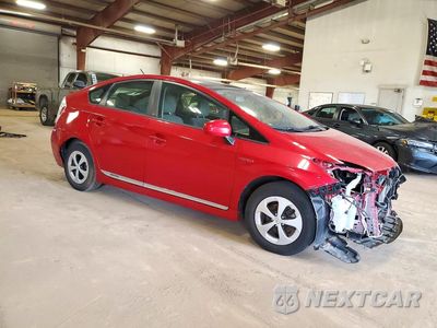 Czwarte zdjęcie samochodu z boku: 2012 TOYOTA PRIUS THREE VIN:JTDKN3DU0C1556400 - miniatura