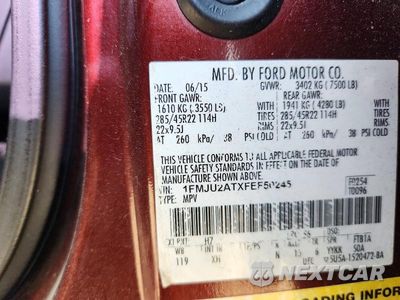 Zdjęcie 13 z 13 samochodu: 2015 FORD EXPEDITION LIMITED VIN:1FMJU2ATXFEF50245 - miniatura