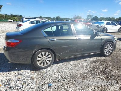 Trzecie zdjęcie samochodu z tyłu: 2013 HONDA ACCORD EXL VIN:1HGCR2F88DA109710 - miniatura
