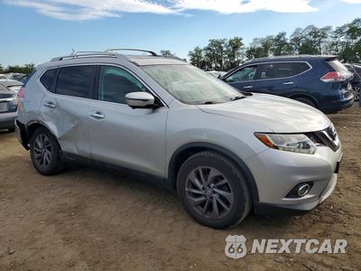 Czwarte zdjęcie samochodu z boku: 2016 NISSAN ROGUE SL VIN:5N1AT2MV8GC809344 - miniatura