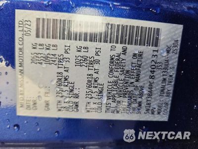 Zdjęcie 13 z 13 samochodu: 2023 NISSAN ROGUE SV VIN:5N1BT3BA4PC840231 - miniatura