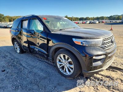 Czwarte zdjęcie samochodu z boku: 2021 FORD EXPLORER LIMITED VIN:1FMSK7FH6MGA88098 - miniatura